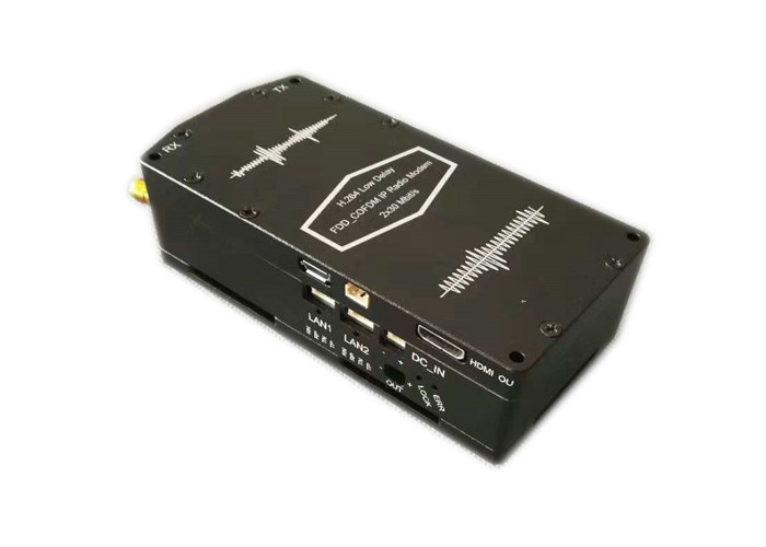 فرستنده ویدیویی HDMI Cofdm ، صفر رمزگذار کامل داده های 30dbm فرستنده کامل