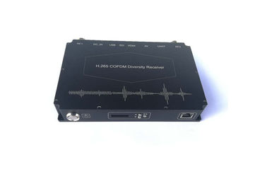 HD H.265 cofdm video گیرنده درجه صنعتی NLOS انتقال تلفن همراه